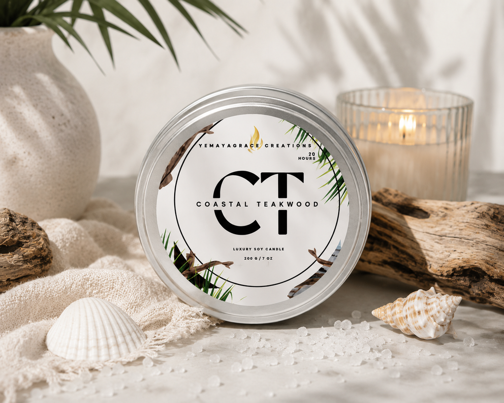 Coastal Teakwood Candle