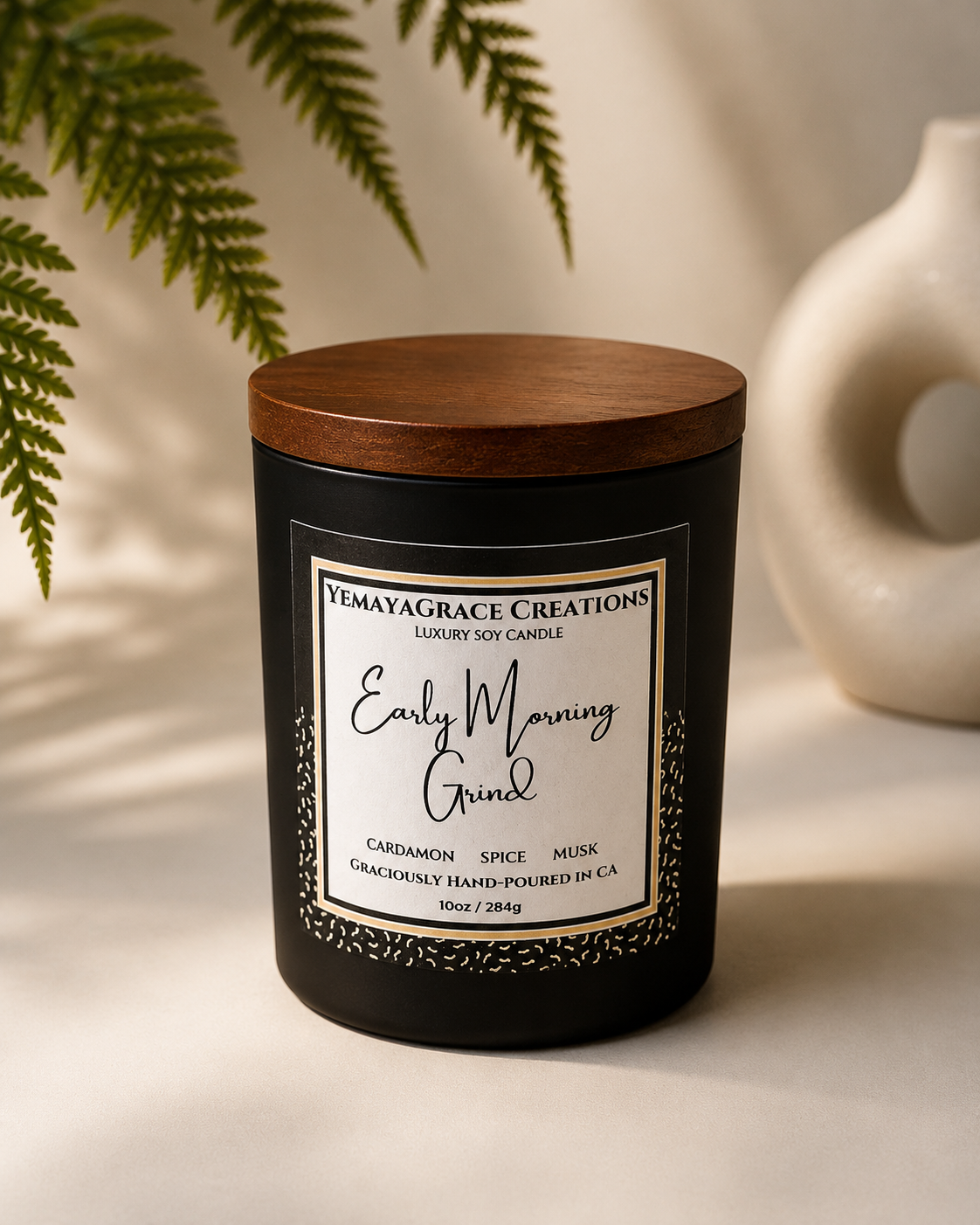 Early Morning Grind Candle