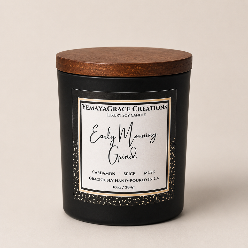 Early Morning Grind Candle