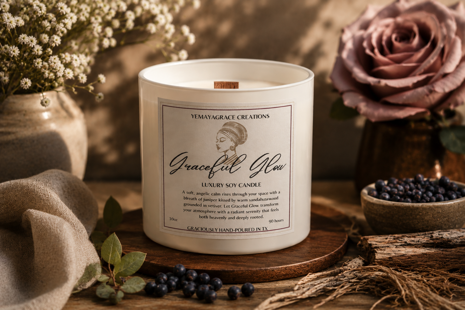 Graceful Glow Candle