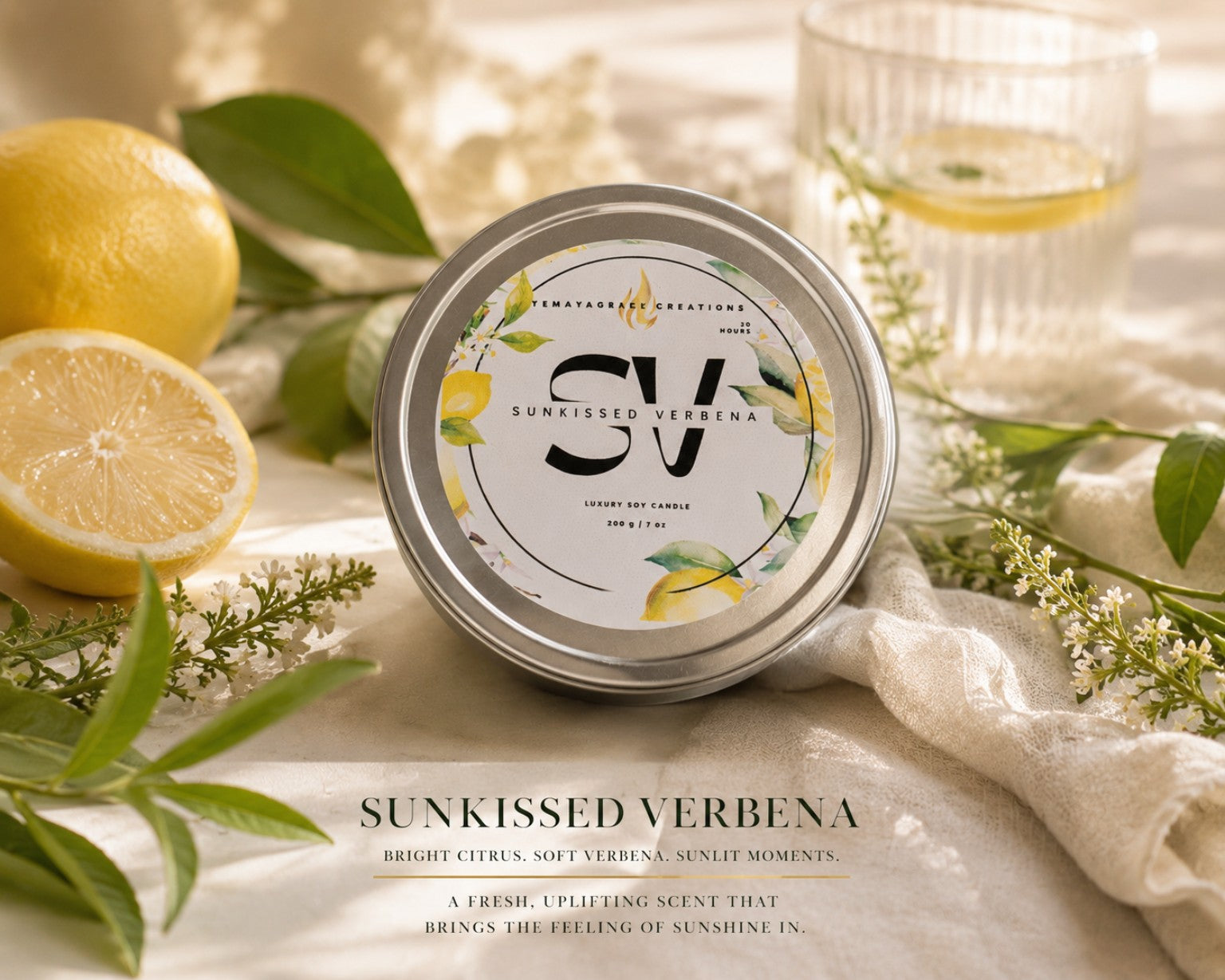 Sunkissed Verbena Candle