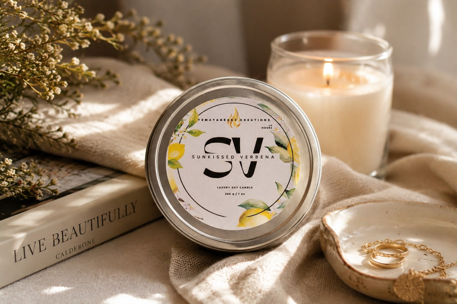 Sunkissed Verbena Candle