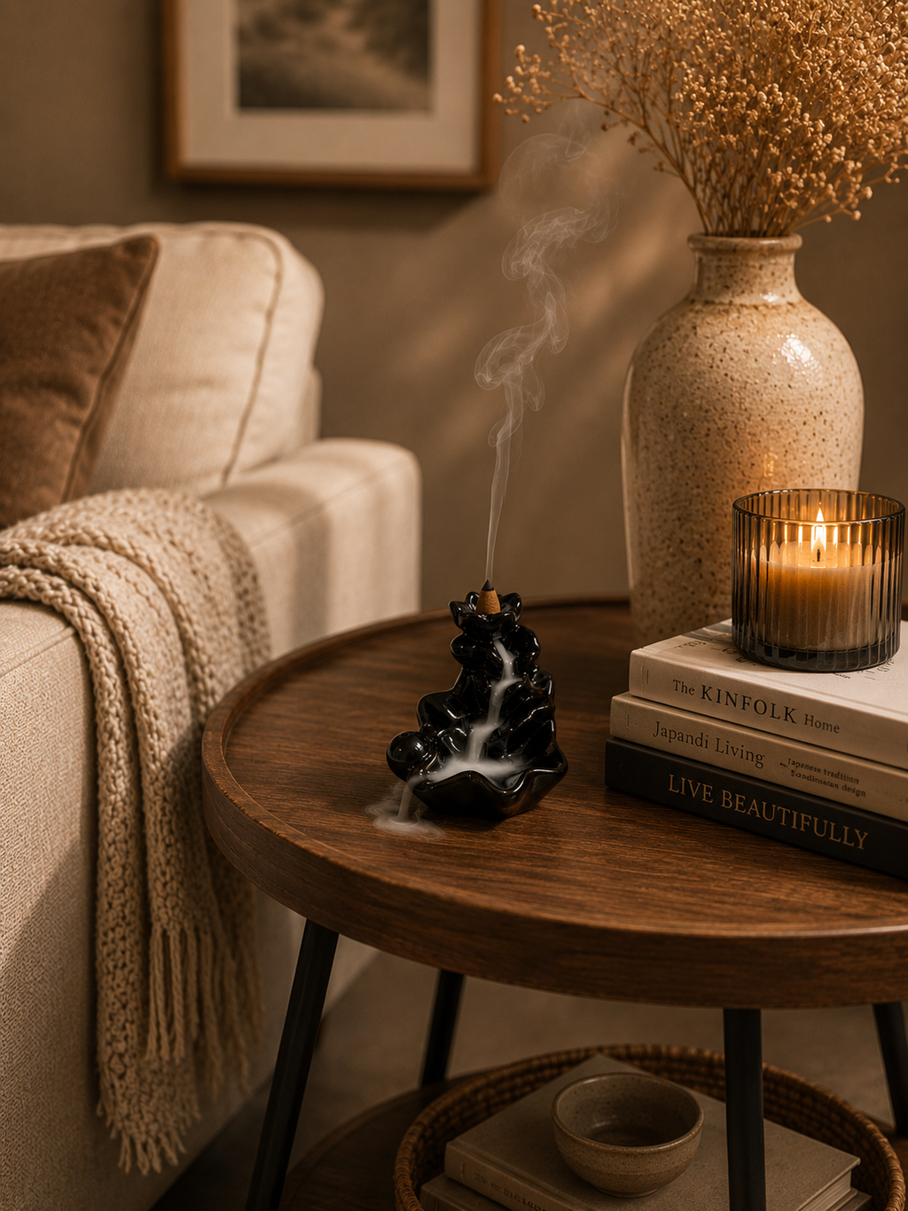 Lotus Backflow Incense Burner