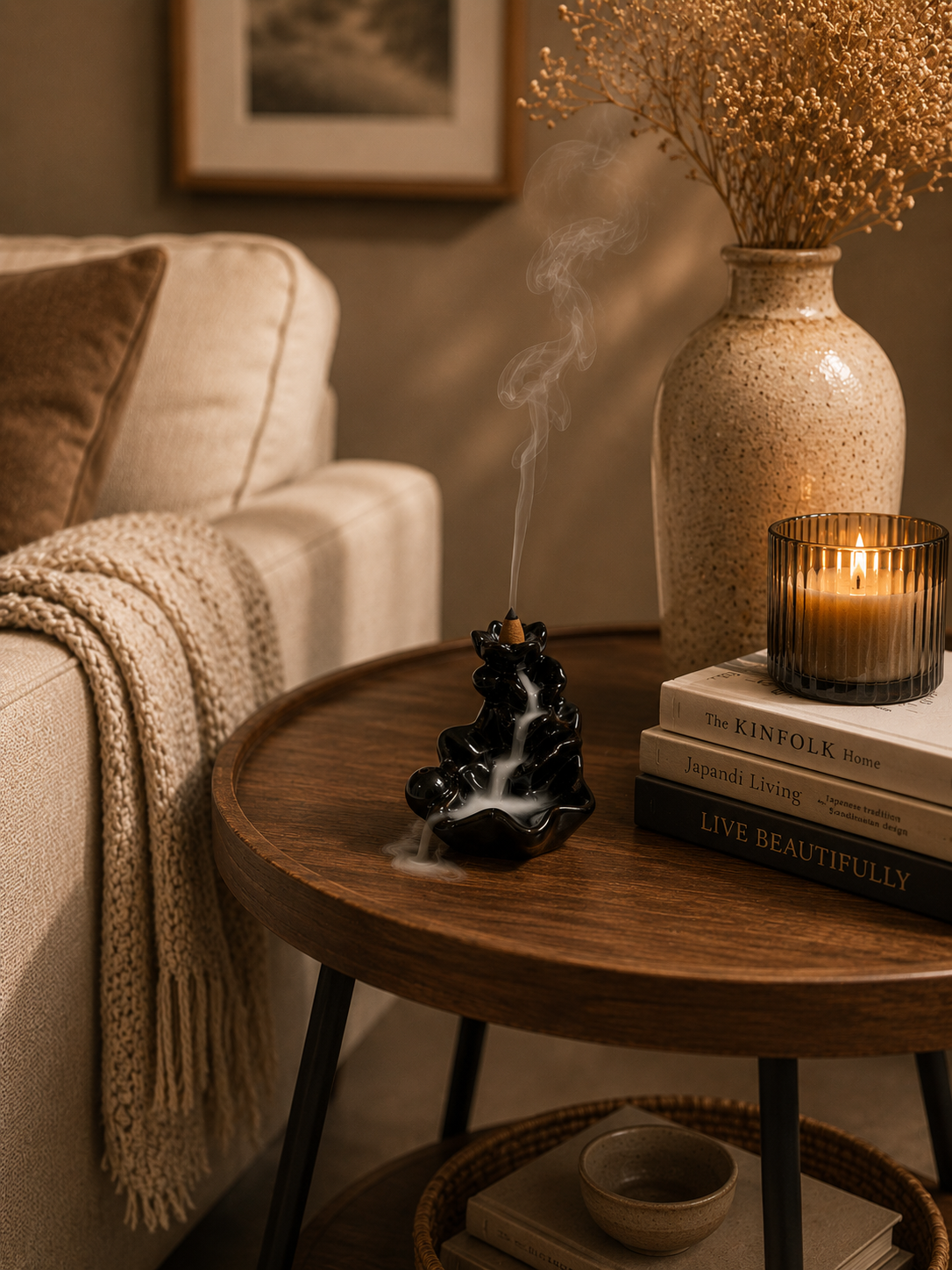 Lotus Backflow Incense Burner