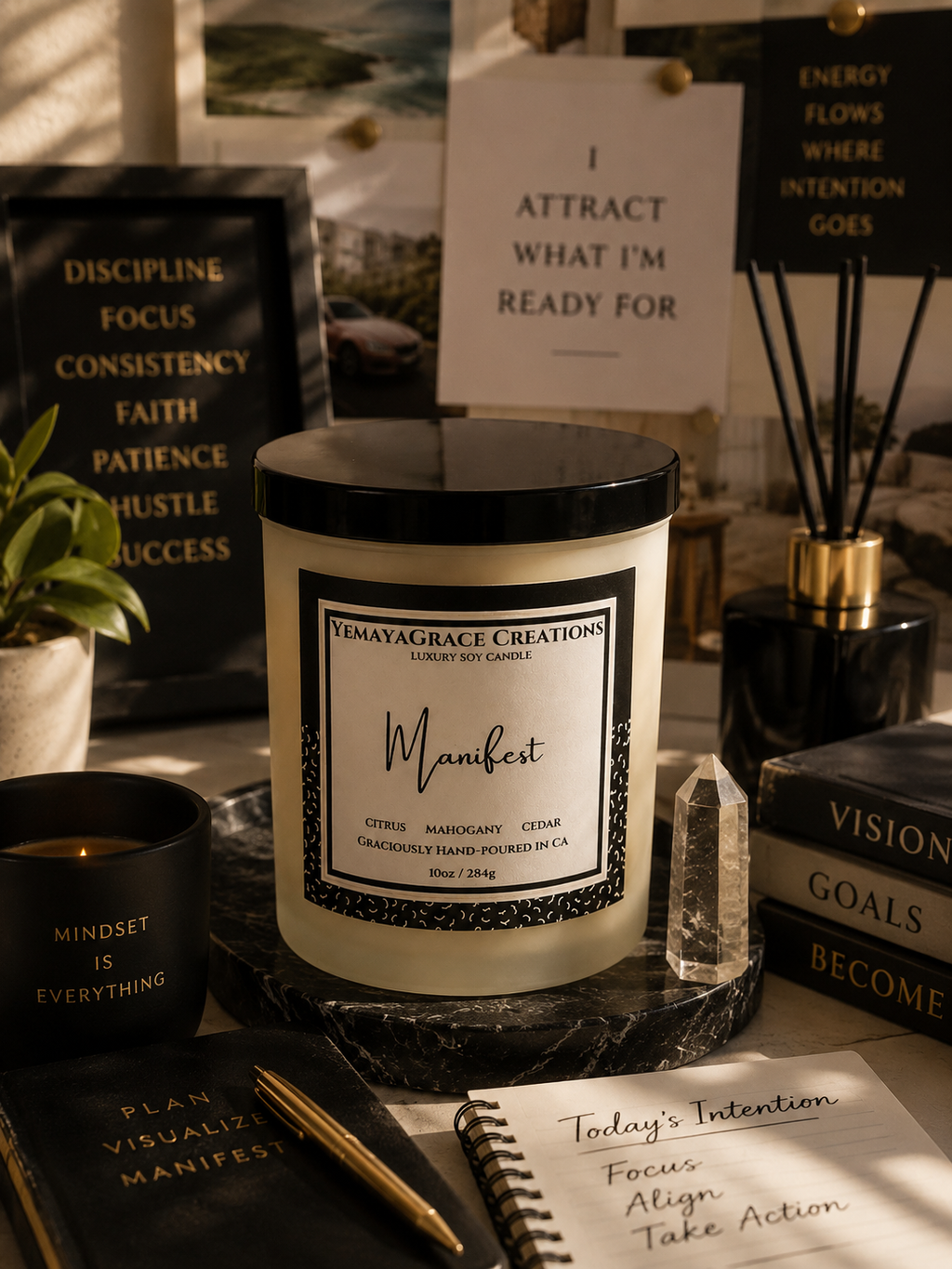 Manifest Candle